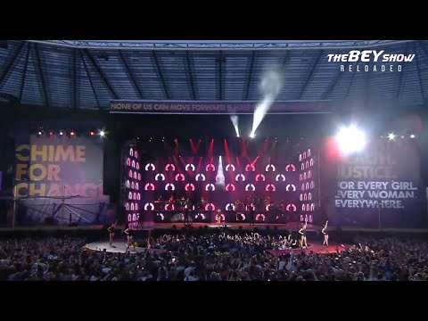 Beyoncé - Run the world (Girls)/ Survivor - Live  AT CHIME FOR CHANGE.