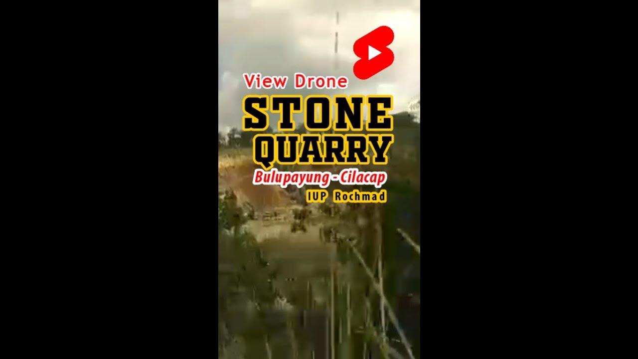 Batu BOULDER, Stone Quarry, IUP Rochmad, Bulupayung CILACAP #Shorts #YoutubeShorts