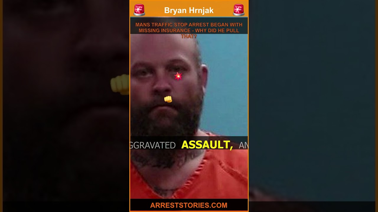 MANS TRAFFIC STOP ARREST BEGAN WITH MISSING INSURANCE - WHY DID HE PULL THAT?