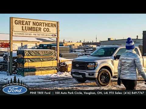 2026 Ford F-150 XLT 4WD SuperCrew 5.5' Box in Silver for sale at Pine Tree Ford in Woodbridge, ON