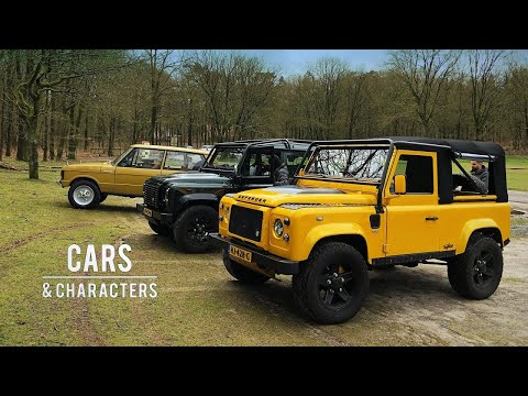 TOPHAT, Land Rovers with CORVETTE V8 technology | Cars and Characters #3