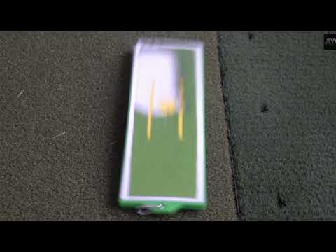 Divot Board Height and Divot Direction (golf training aid)