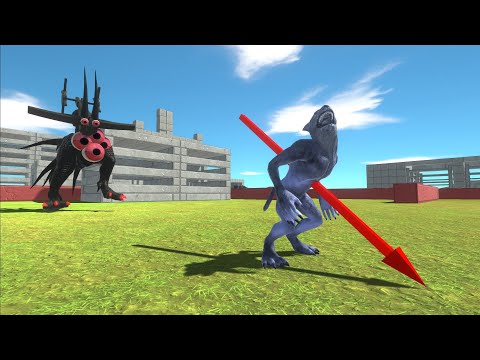 Escape from DARK ALIEN BALLISTA - Animal Revolt Battle Simulator