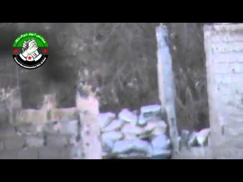 رصد معاقل النظام في حي الحويقة من قبل اللواء 111 في دير الزور