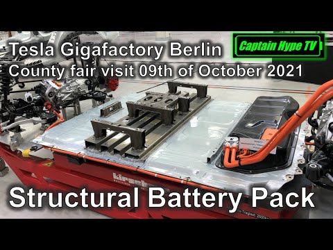 Tesla Gigafactory Berlin/Grünheide 01 - Structural Battery Pack Summary