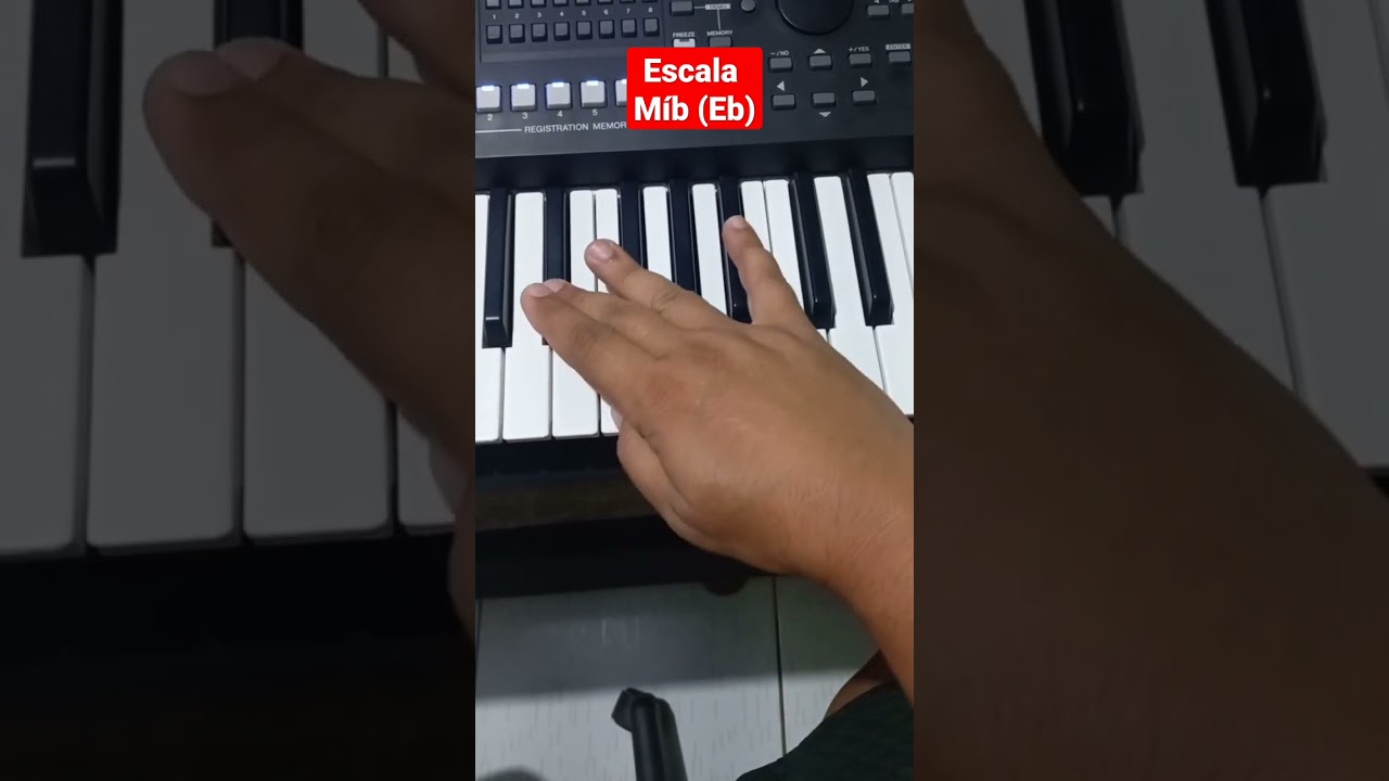 Escala Mí bemol (Eb)