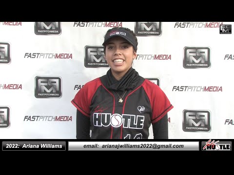 2022 Ariana Williams Shortstop & Outfield Softball Skills Video - Lady Hustle 18 Gold Marshall