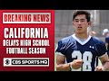 California announces delay of high school football season until Dec 2020 or Jan 2021 | CBS Sports HQ