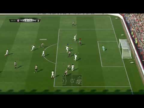 Ribery score a goal Vs Real Madrid in fifa 2017