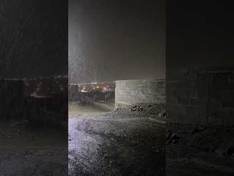 Nevada inesperada en San Antonio de Los cobres