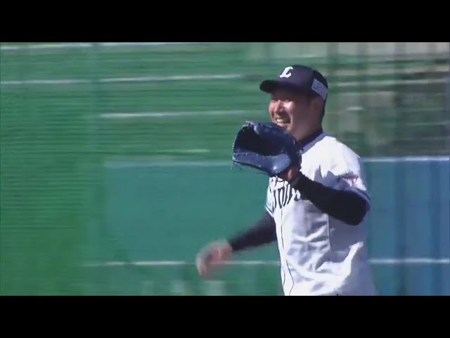 【ライオンズ春季キャンプ】ライオンズ投手陣が完璧な守備を披露!! 2021/2/3
