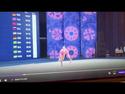 Christina DRAGAN 2023 World Cup Tashkent Clubs