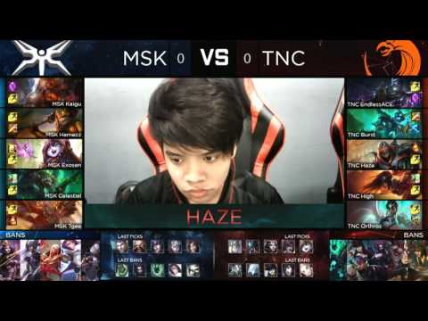 Pro Gaming Series 2017 Summer Split Week 5 Day 1 - MSK vs TNC Game 1/2