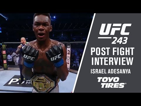 UFC 243: Israel Adesanya - "I'm Going to Do This My Way or No Way"