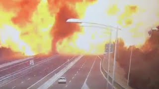Deadly Tanker Explosion on Italy Highway Causes Ex