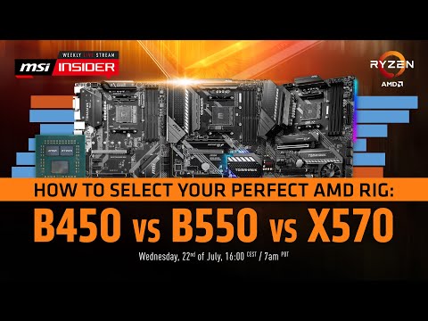 How to select your perfect AMD rig: B450 vs B550 vs X570