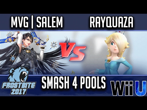 Frostbite 2017 SMASH 4 POOLS - MVG | Salem (Bayonetta) vs Rayquaza (Rosalina)