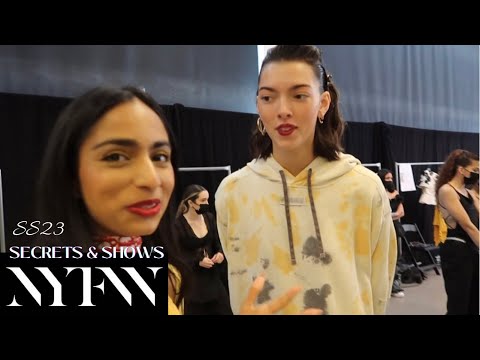 New York Fashion Week 2022 Vlog | What Real Fashion Week Is Like | Backstage & More At NYFW SS23