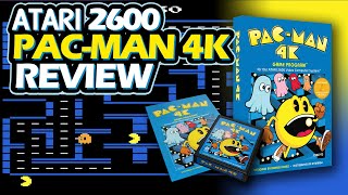 ATARI 2600 PAC-MAN 4K Homebrew Review | Dennis Debro's Masterpiece!