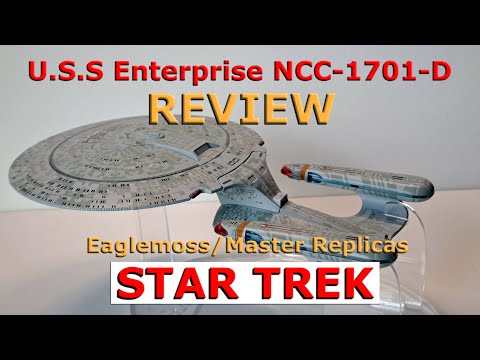 USS Enterprise D - The ultimate Review (Eaglemoss XL Collection) #startrekenterprise