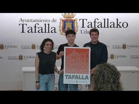 El cartel 'Txupinazo' de Juan Aznar anunciará las Fiestas de Tafalla 2026 con el respaldo del 54% de los votantes