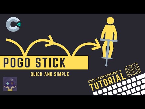 How to make a POGO STICK in Construct 3 - Easy Tutorial