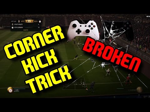 FIFA 18 BEST CORNER KICK TUTORIAL | HOW TO ALMOST ALWAYS SCORE CORNERS