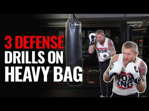 Heavy Bag Boxing Defense Drills (No Partner NEEDED!!)