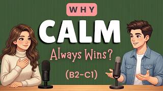 How To Be So Calm It Makes People Nervous | Easy English Conversation Podcast
