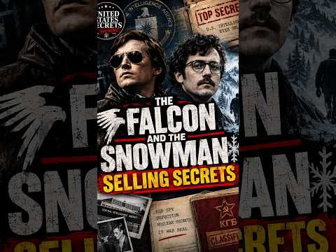 The Falcon and the Snowman: They Sold U.S. Secrets 🇺🇸 #cia #coldwar #ciafiles