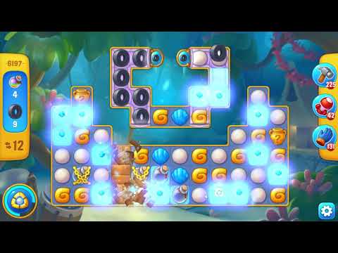 Fishdom 6197 Level - 21 moves - NO BooSTERS