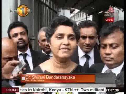 News1st Case filed against former CJ taken up