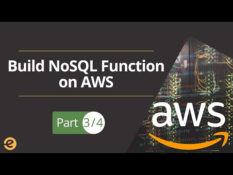 &#x202a;Learn To Build NoSQL Function To Save Data on AWS (Part 3/4) | Create Variables| Eduonix&#x202c;&rlm;