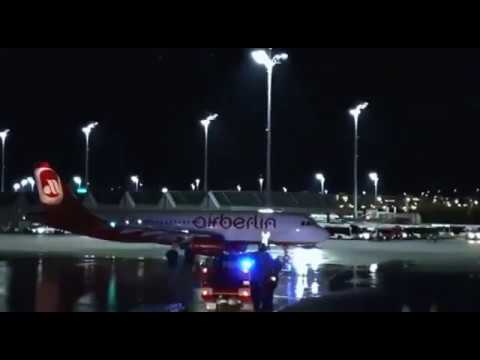 Letzter Flug von Air Berlin von München nach Berlin Tegel / Abschied  Teil 3