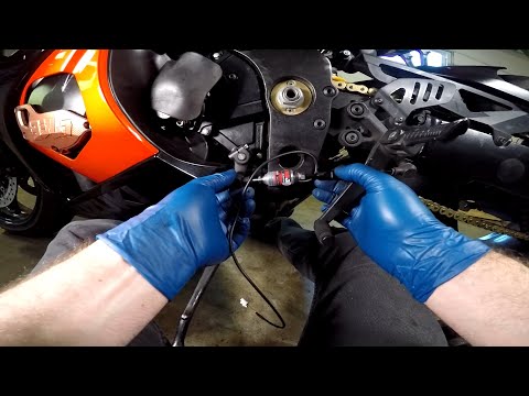 Installing Dynojet quick shifter (K7 GSX-R1000)