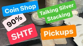 SHTF and Silver? Coin Shop Pickups, 90% Silver and 80% Silver + More!