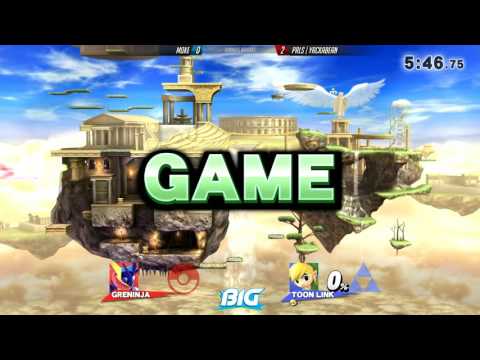 BIG Summer - Moke (Greninja) Vs. Yackabean (Toon Link) - Winners Semis