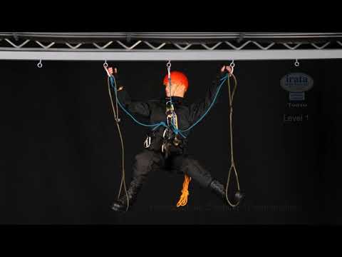 IRATA Level 1 Horizontal Aid Climbing（Fixed anchor）