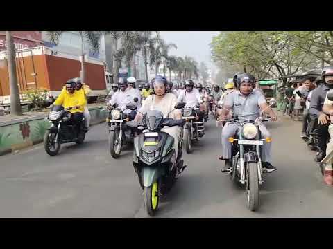 భీమవరం‌లో భారీ రోడ్డు సేఫ్టీ బైక్ ర్యాలీ