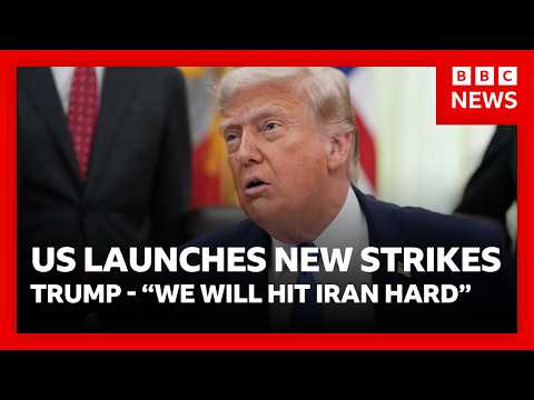 Trump warns US will “hit Iran hard” raising fears of return to all out war  BBC News