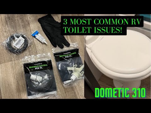 LEAKY Dometic RV Toilet! Valve and Seal replacement! Do it at once and save tons of time and money!