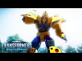 Transformers: EarthSpark | NEW SERIES | Race with Bumblebee! | Animation | Transformers Official