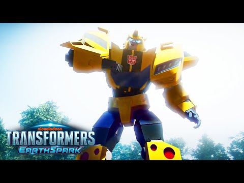 Transformers: EarthSpark | NEW SERIES | Race with Bumblebee! | Animation | Transformers Official