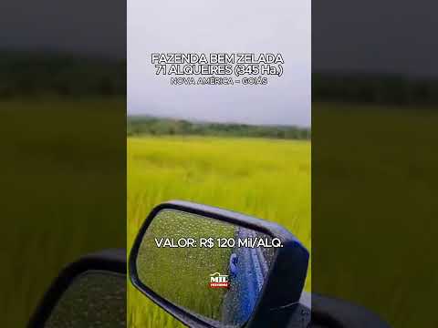 Fazenda à venda em Nova América – Goiás, 71 Alqueires (345 Hectares) #fazendaavenda #agro