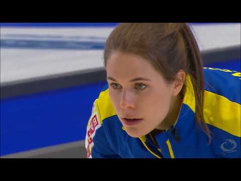 WWCC 2018. Hit and great roll by Anna Hasselborg
