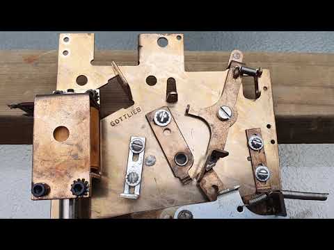 Gottlieb Pinball Ball Count Unit Assembly and Adjustments bonus tour of my shed