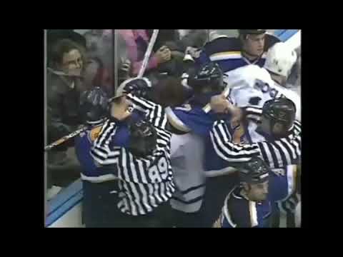 Blues - Maple Leafs rough stuff 11/29/00