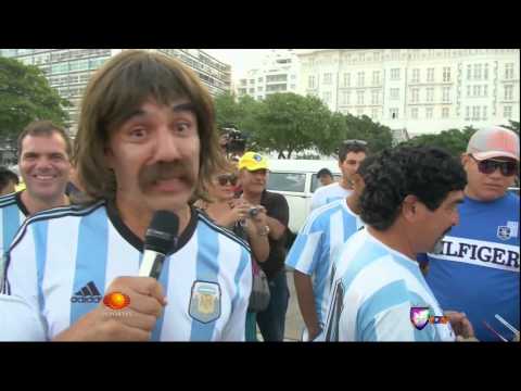 Chema Montes en la Jugada Mundialista(con Roberto Carlos)