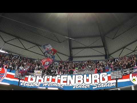 Uerdingerblock KFC Uerdingen - Hallescher FC