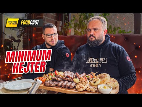 DVA NEPRIJATELjA u KAFANI REŠAVAJU RAČUNE !!! MINIMUM FoodCast 72